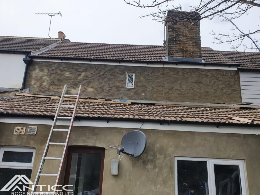 outside waa roof extension rendering kent medway 1