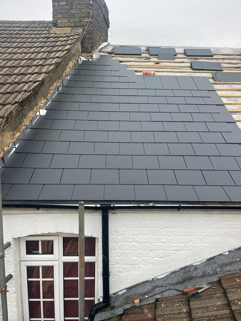 new slate roof installation burham 1