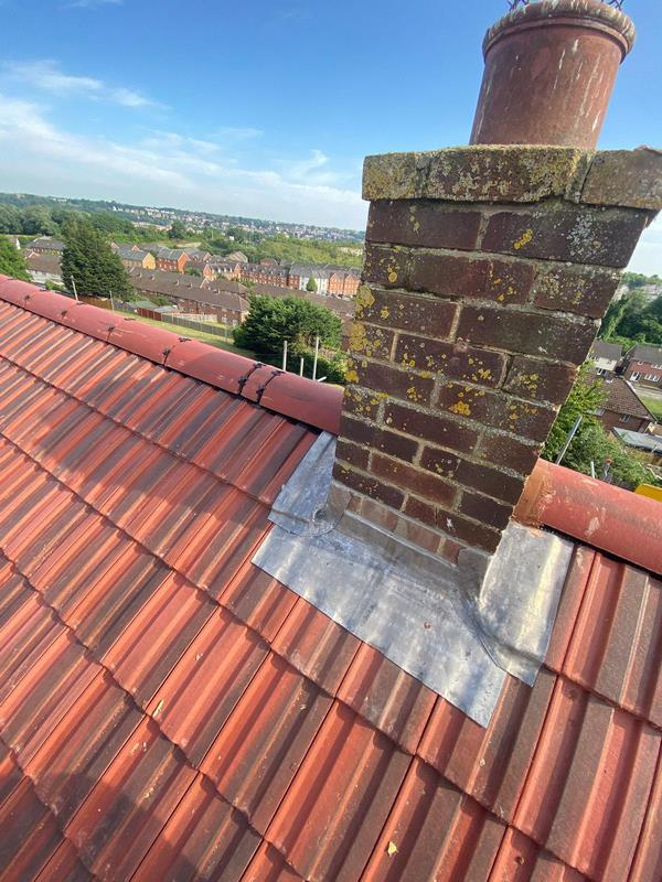 new roof tiles lead dry ridge rochester kent 06