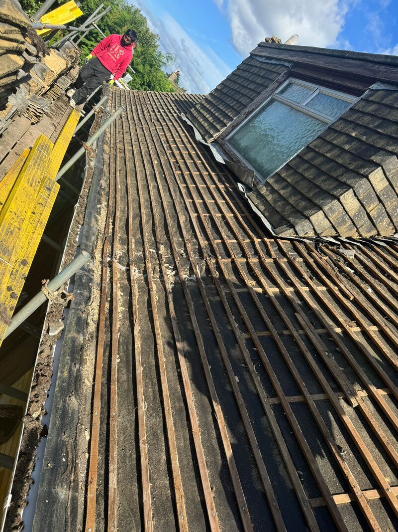 new roof broken tile replacement monchelsea maidstone 02