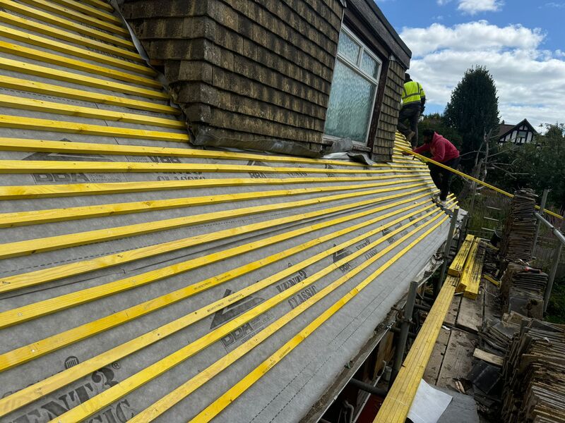 new roof broken tile replacement monchelsea maidstone 03