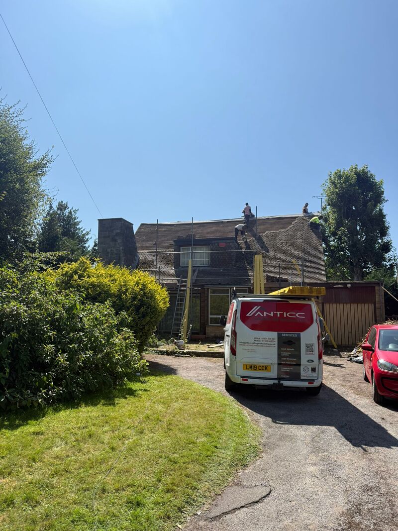 new roof broken tile replacement monchelsea maidstone 05