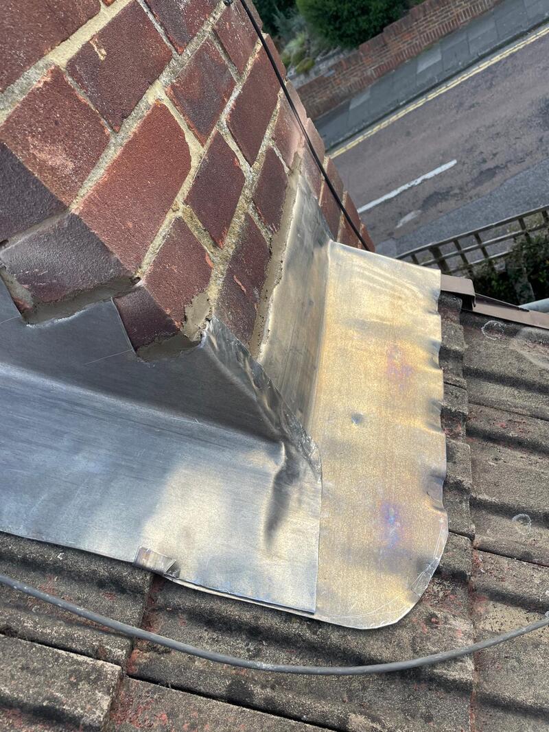 new roof with dry verge and ridge system rochester 09