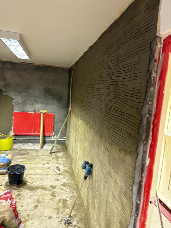 basement tanking damp proof rendering westerham kent 8